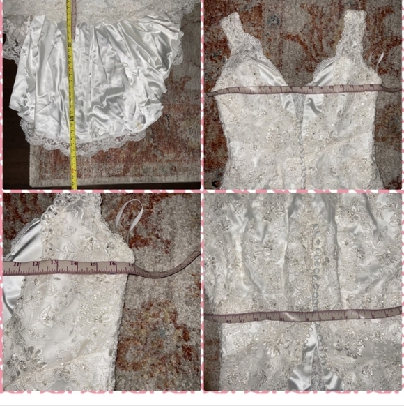 Elegant  Ivory Wedding Dress - Picture 14 of 17